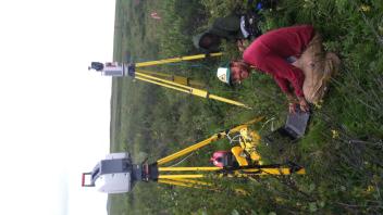 Terrestrial lidar msmts in Alaska